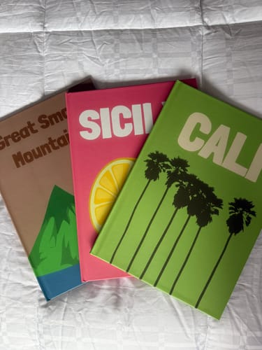Customer photo review of Custom Travel Book