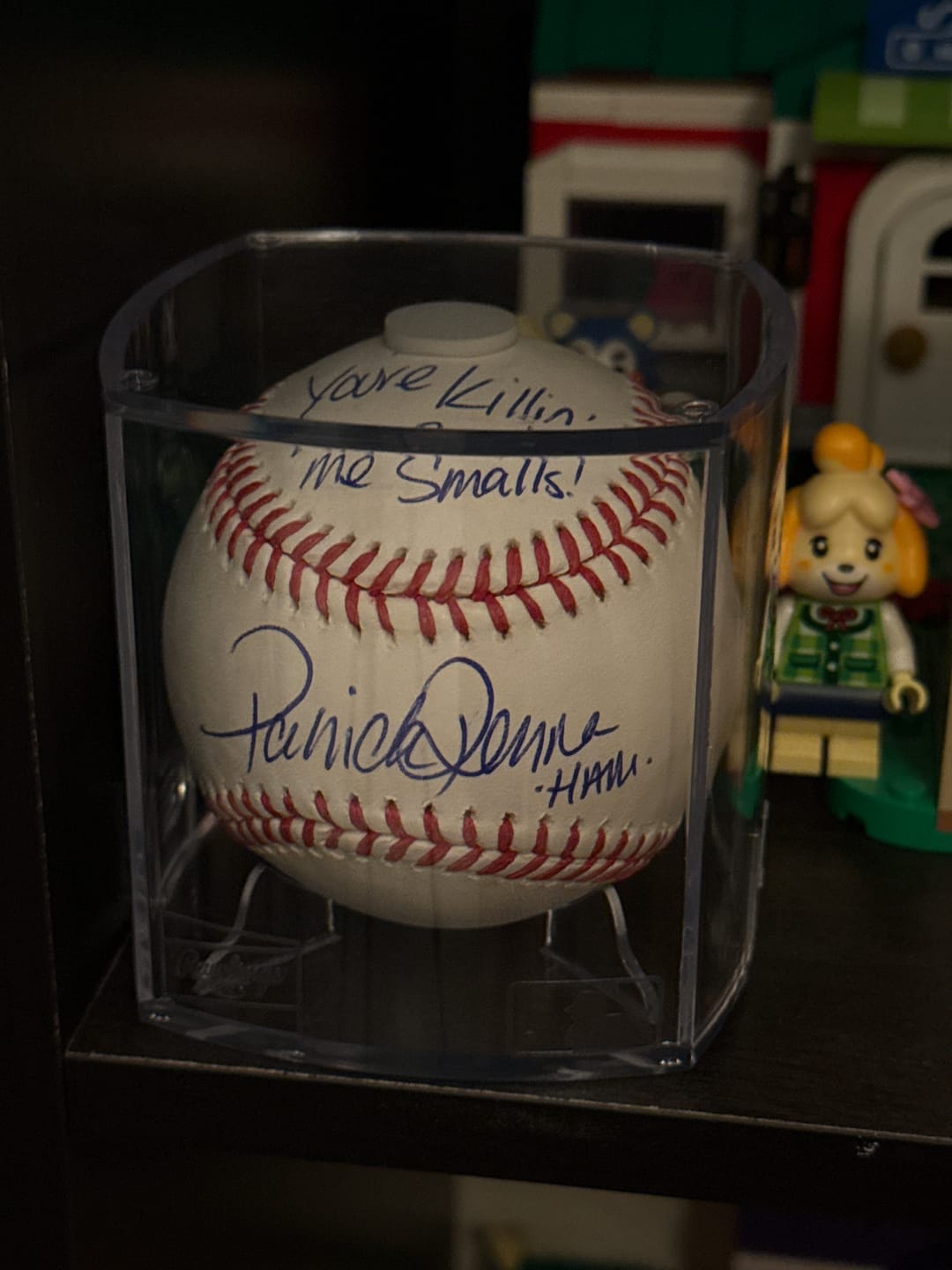 Customer photo review of Autographed Official MLB Baseball