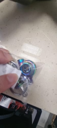 Customer photo review of Mini Turbo Keychains