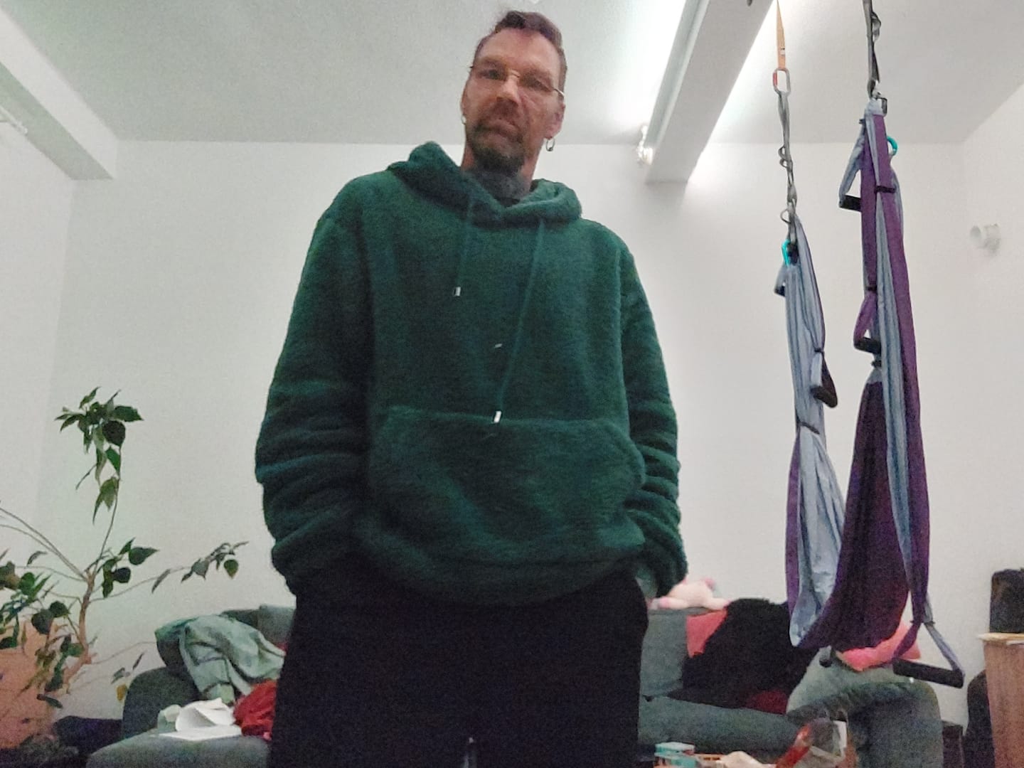 Customer photo review of Basic Teddy Hoodie