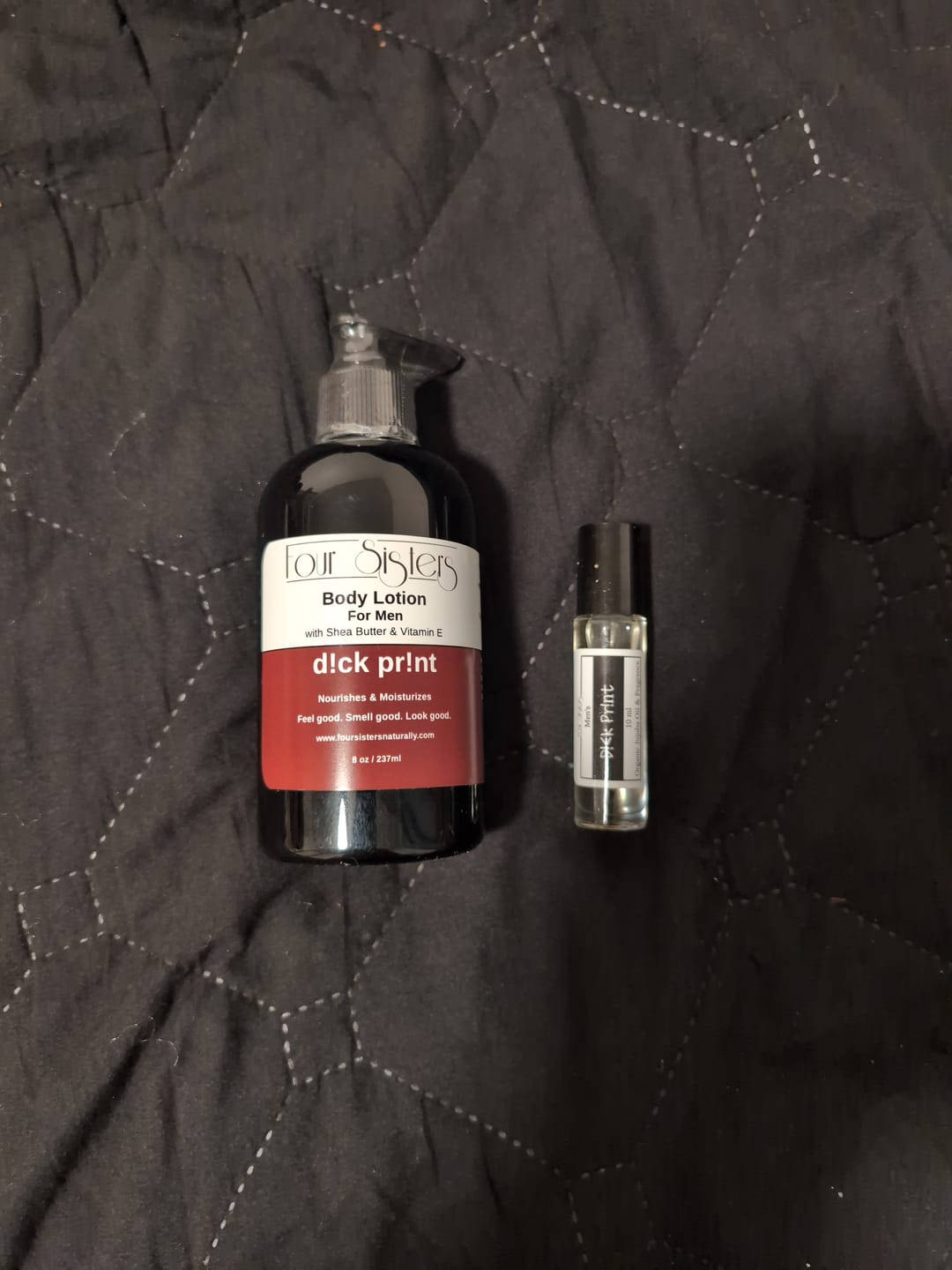 Customer photo review of Men's Body Lotion