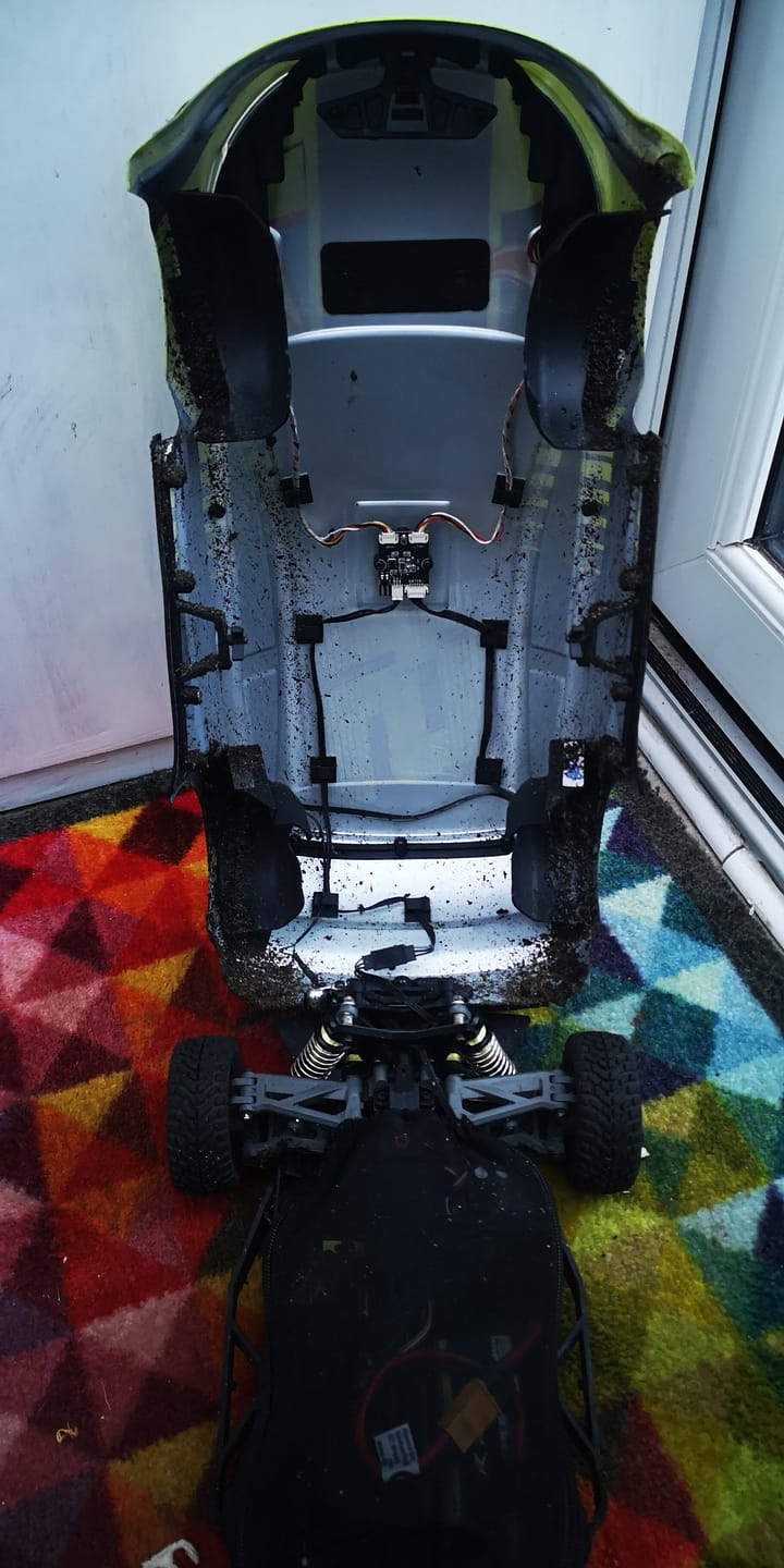 Customer photo review of RC Front Rear Mudguard Set For XTS-S10 RC Rally Car