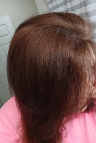 Customer photo review of Rosemary Hydrolyzed Keratin Shampoo