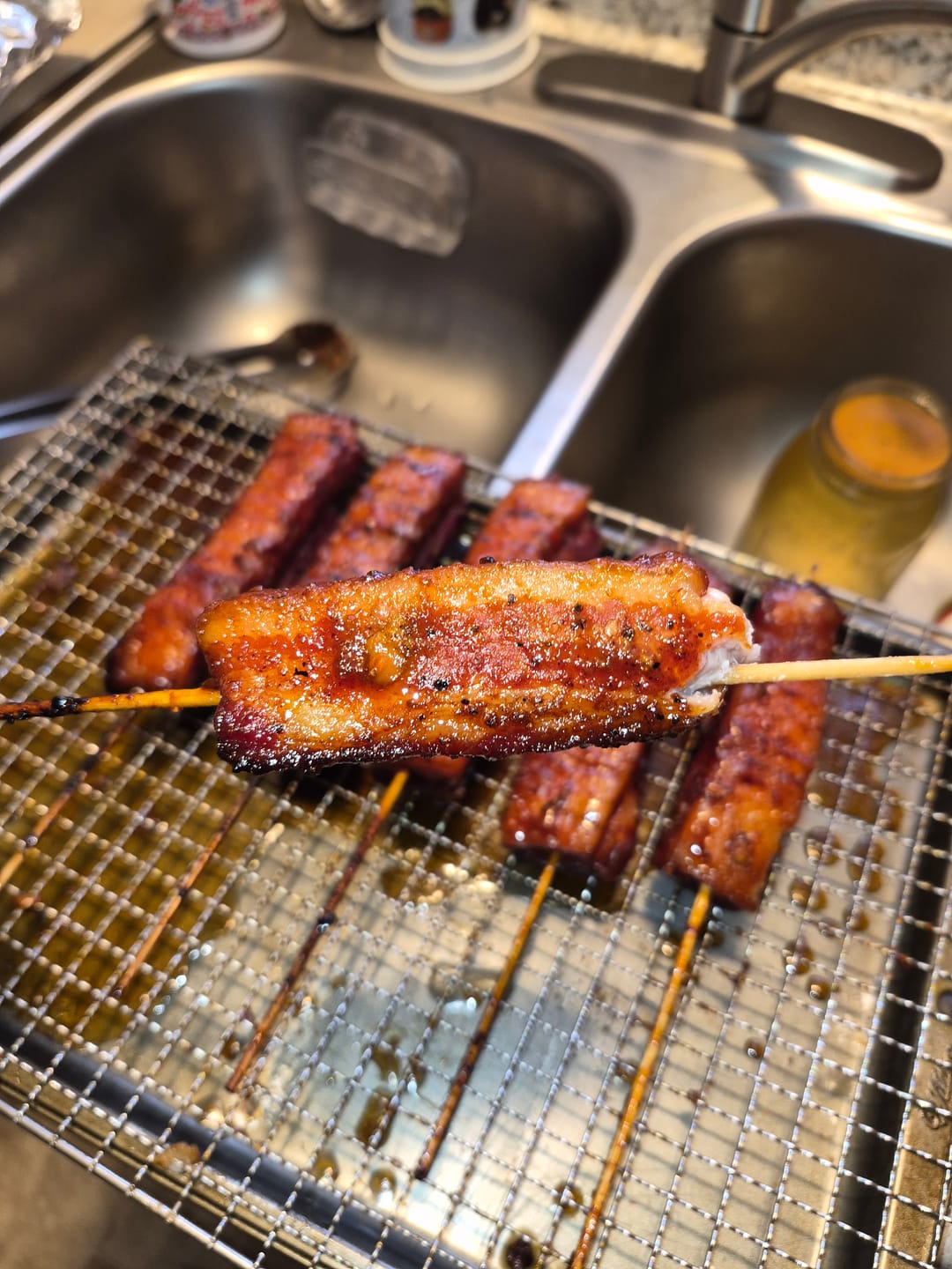 Customer photo review of Sweet BBQ Sauce (Pints)
