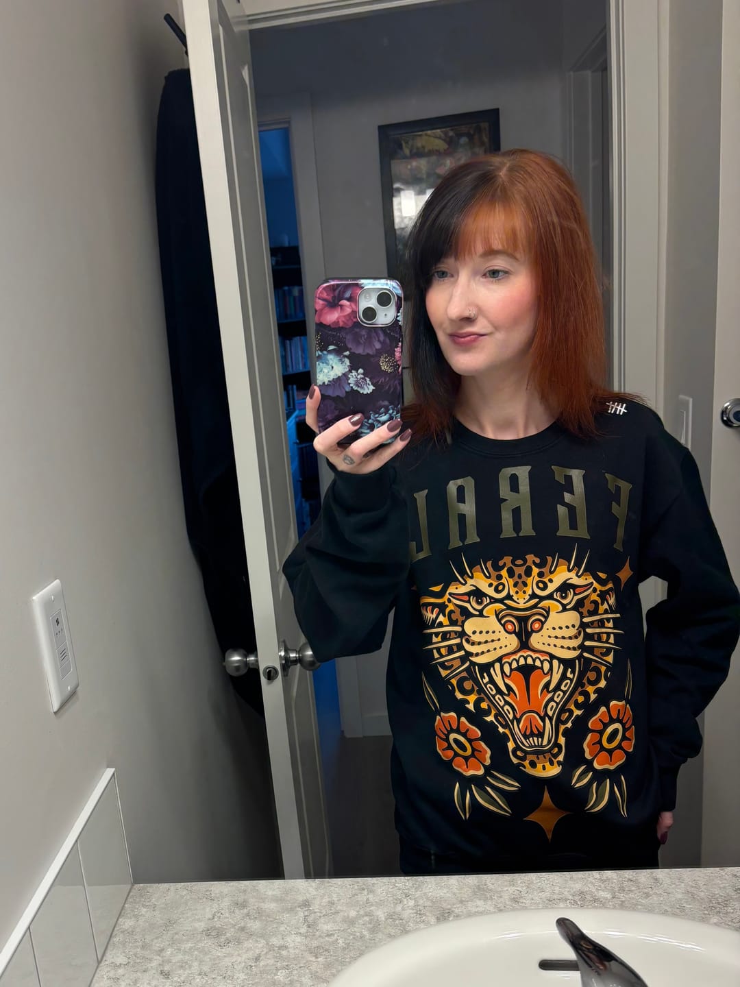 Customer photo review of Feral- Crewneck Sweater