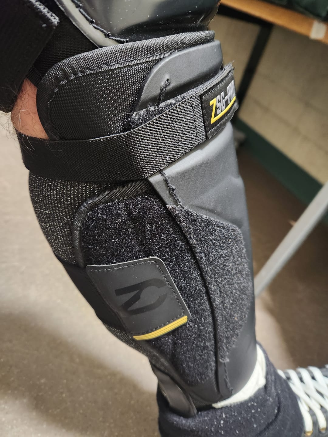 Customer photo review of ZSG-PRO HOCKEY REFEREE SHIN GUARDS