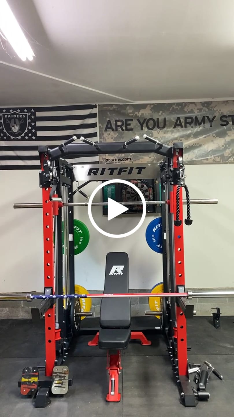 Customer video review of RitFit Patriotic Star Olympic Bar 20KG