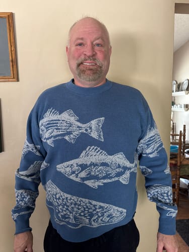 Customer photo review of Freshwater Wildknit Sweater