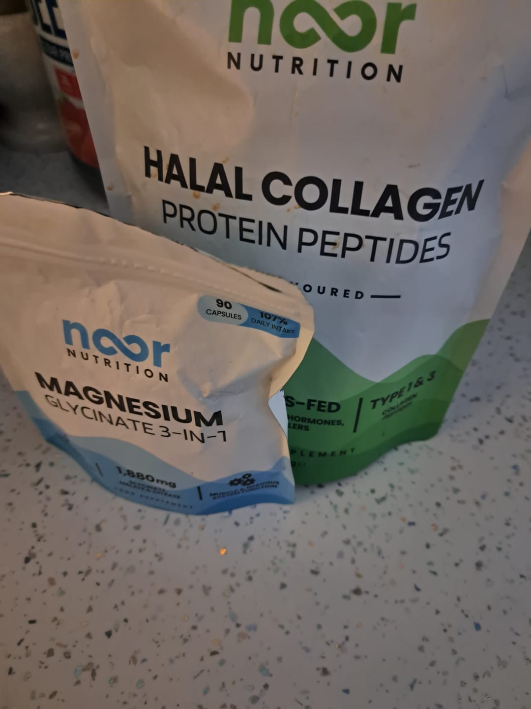 Customer photo review of Collagen Triple Pack - 4 Month Supply (1.2kg)