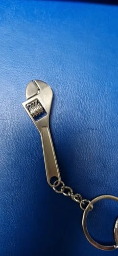 Customer photo review of Mini Tool Keychains