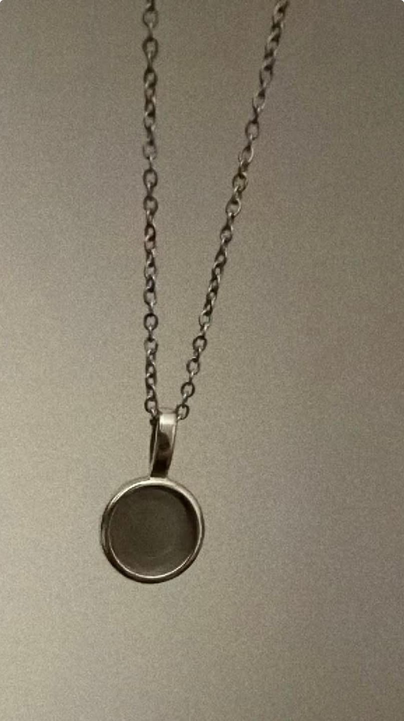 Customer photo review of Sky Light Necklace  in Stainless Steel
