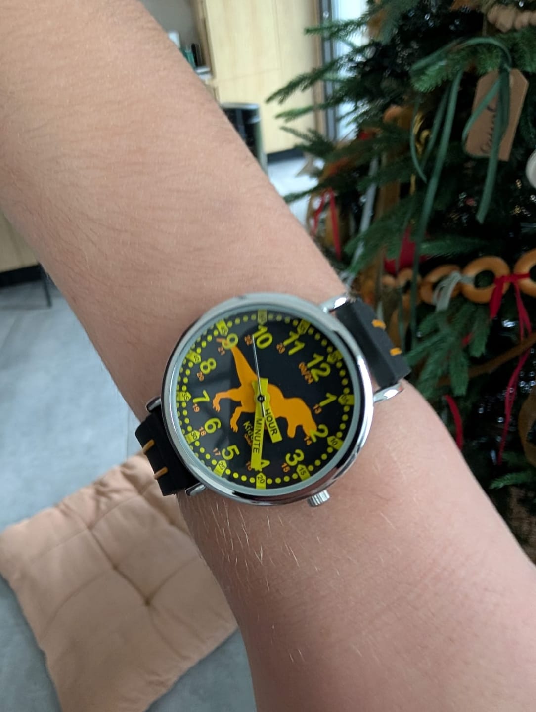 Customer photo review of Dinosaur Time Teacher - Educational Watch