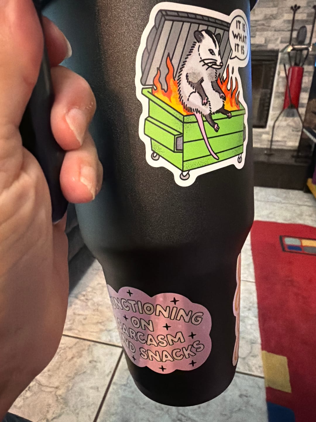 Customer photo review of You do you sticker