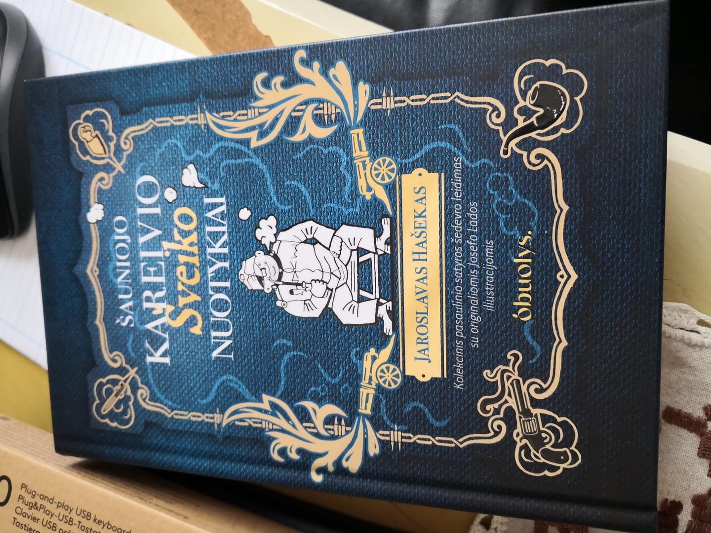 Customer photo review of Šauniojo kareivio Šveiko nuotykiai – kolekcinis riboto tiražo literatūros šedevro leidimas su originaliomis Josefo Lados iliustracijomis