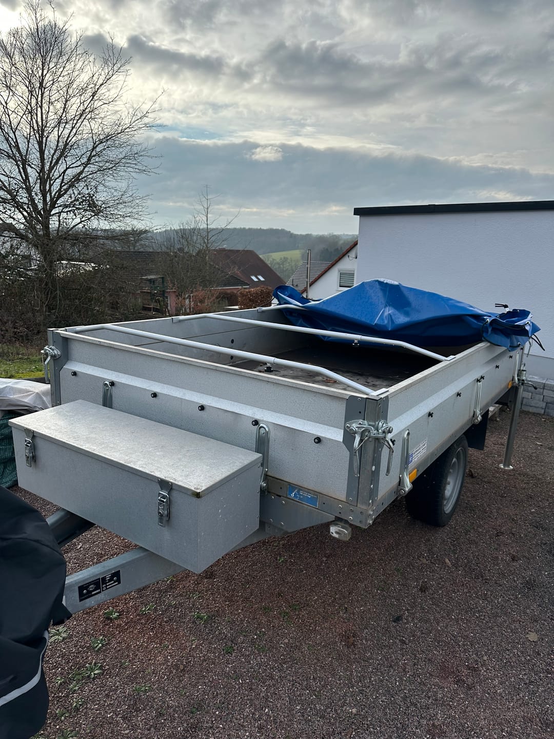 Customer photo review of Anhänger Planenbügel 140 - 210 cm (4er Set)