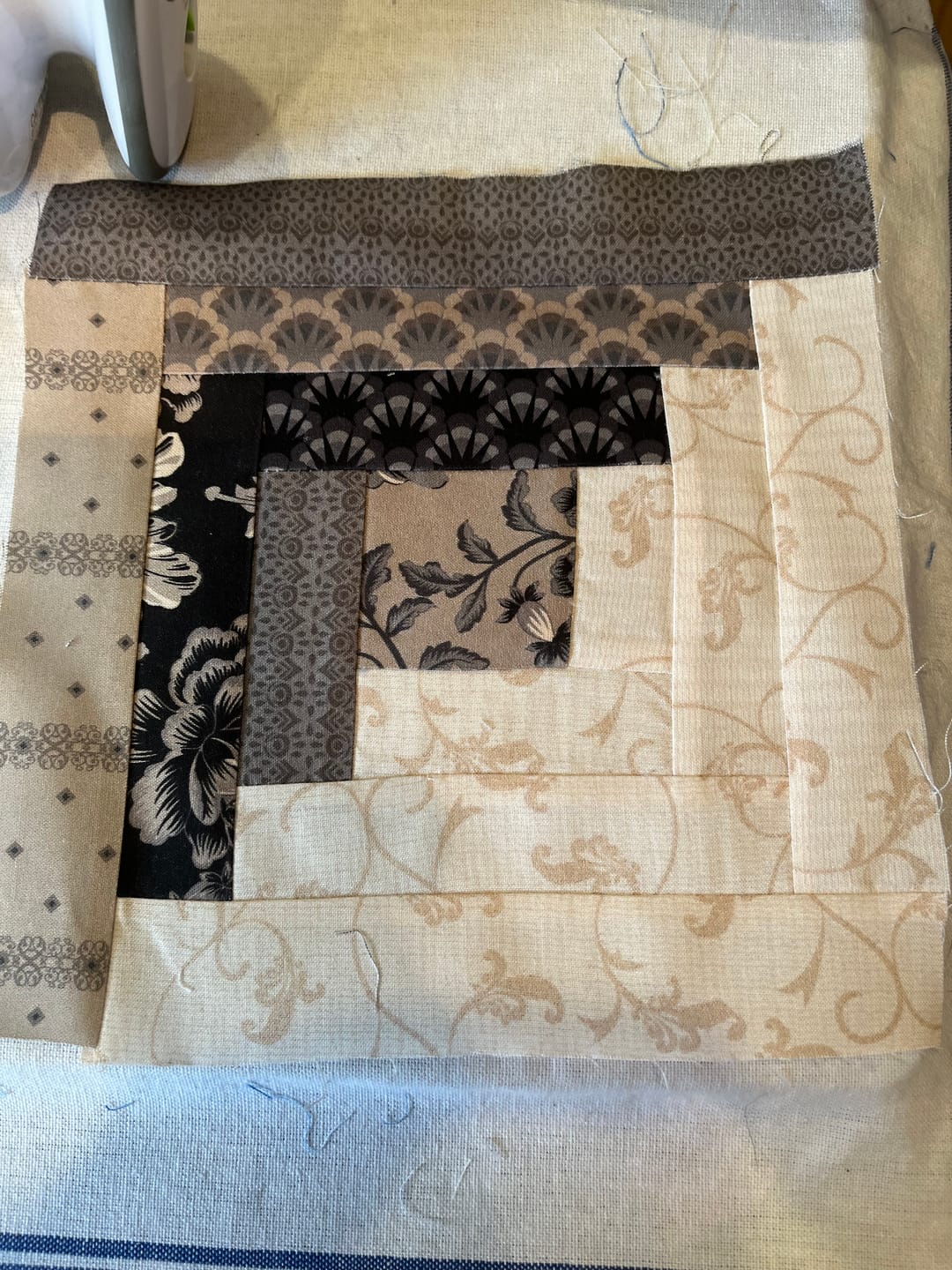Customer photo review of Block Of The Month - Cotillion (109.5" x 109.5")