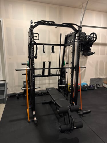Customer photo review of M4-2.0 Ultra All-In-One Functional Home Gym Smith Machine (UPGRADED)