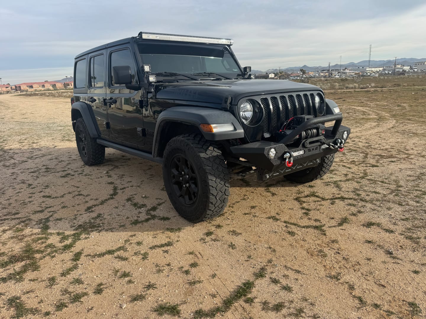Customer photo review of Light Bar Cover | Dual Row 52"