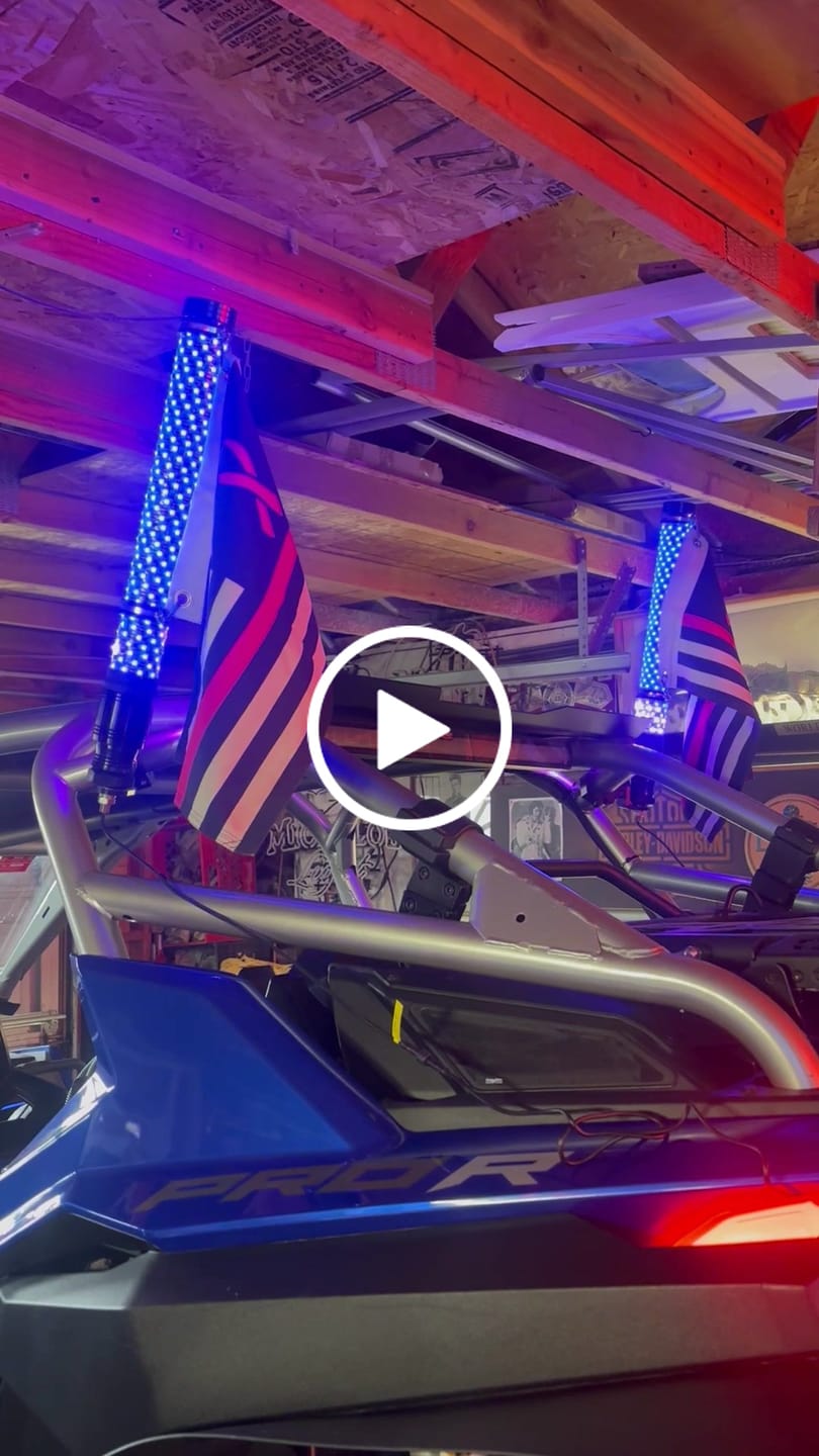 Customer video review of Lucky Whips Dome Lights