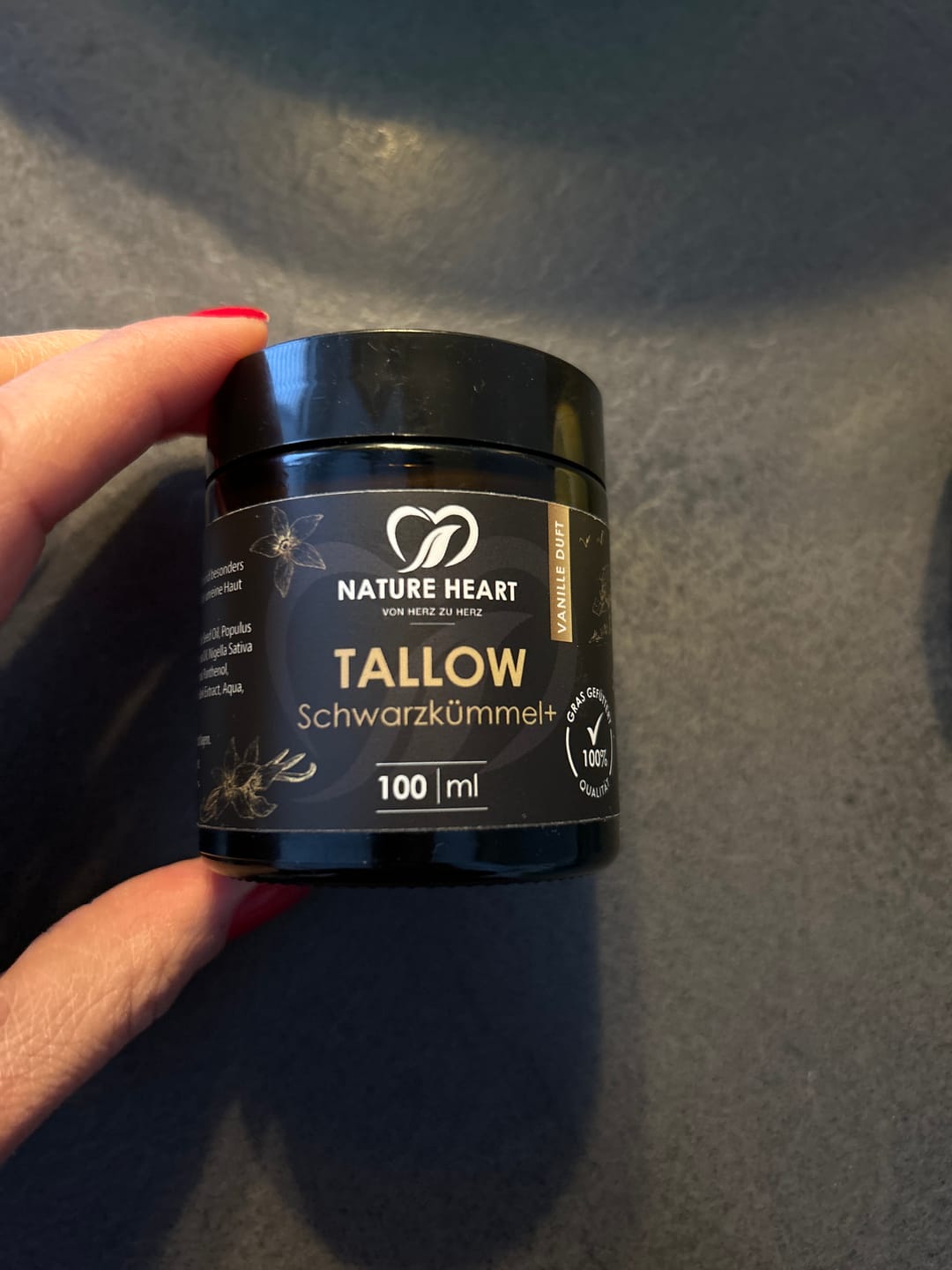 Customer photo review of Tallow Schwarzkümmel+ (ehem. Hautbalance)