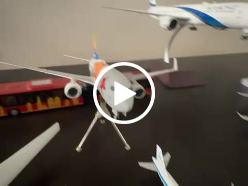 Customer video review of GEMINI SOUTHWEST 737-700W 1/200 CALIFORNIA ONE REG#N943WN