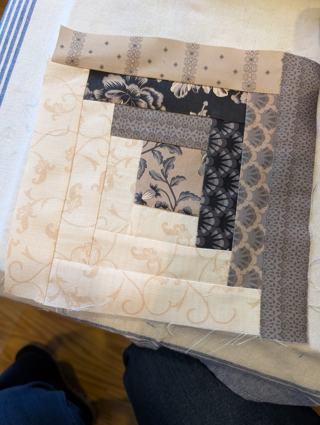 Customer photo review of Block Of The Month - Cotillion (109.5" x 109.5")