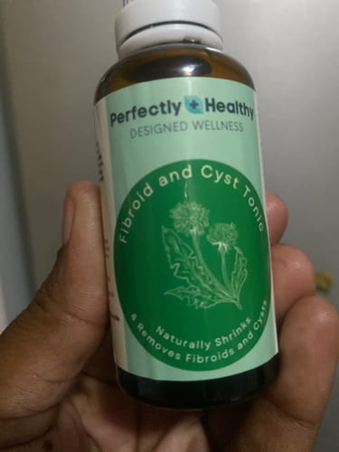 Customer photo review of Female Fibroid & Cyst Tonic