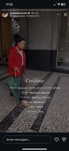 Avaliação com foto de um cliente sobre Odara | Marrom Café