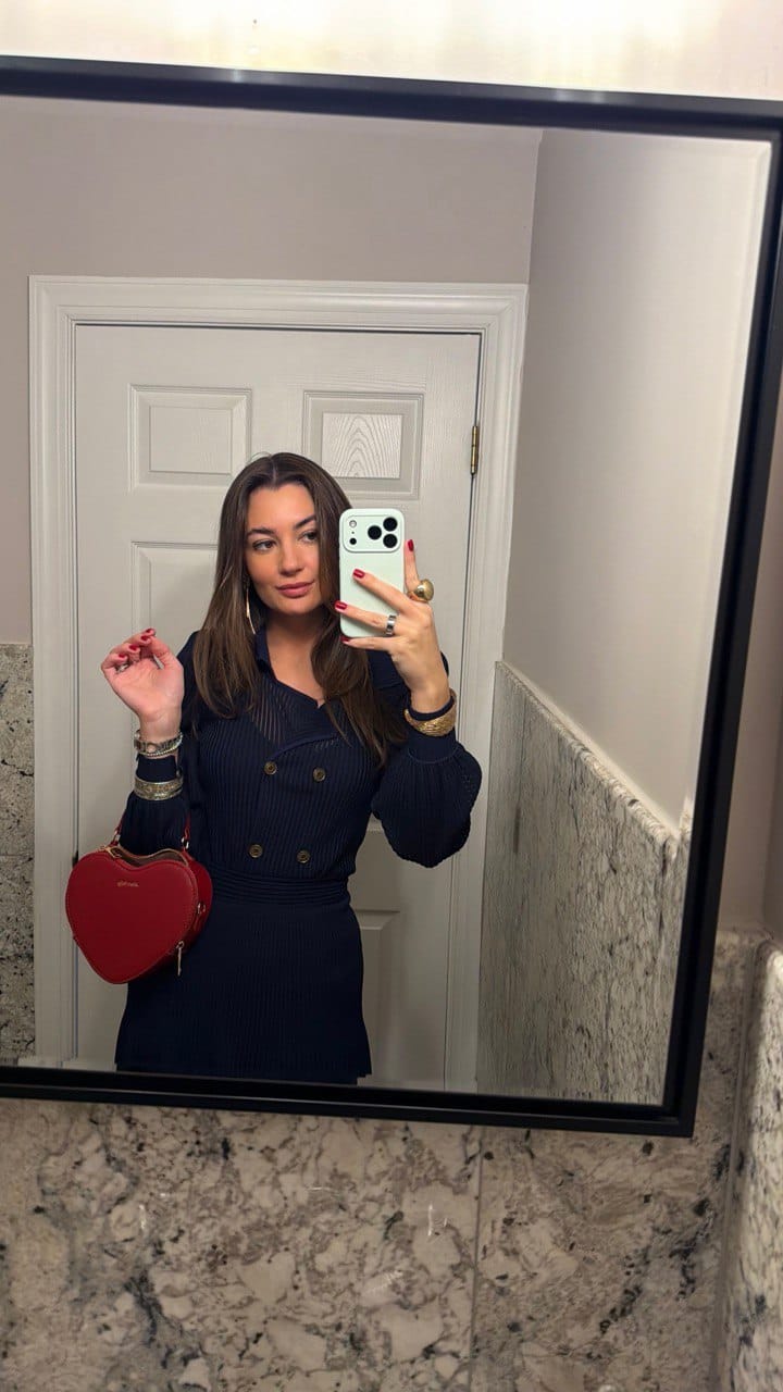 Customer photo review of Anna Heart Bag