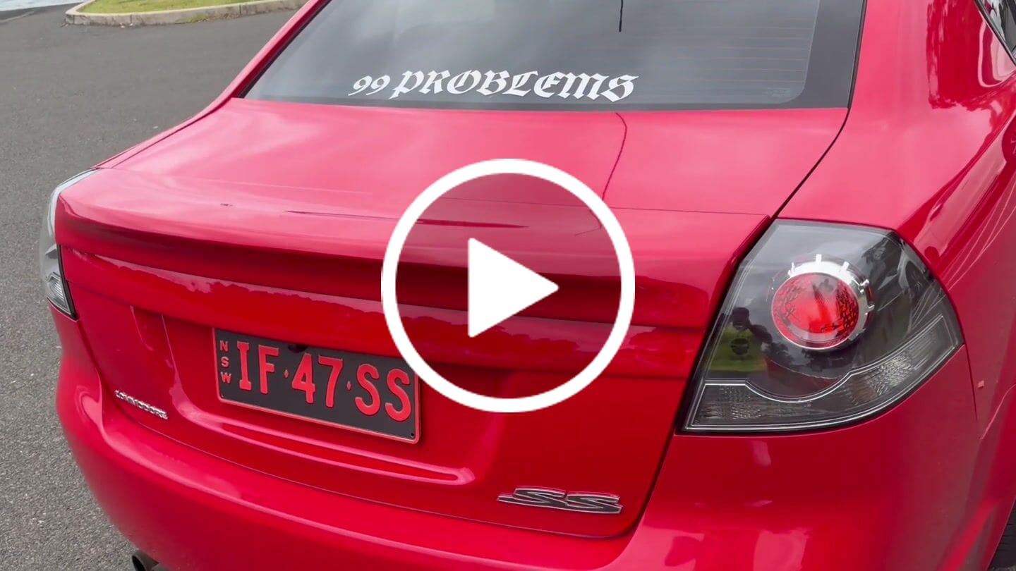 Customer video review of Custom Text Decal (57cm)