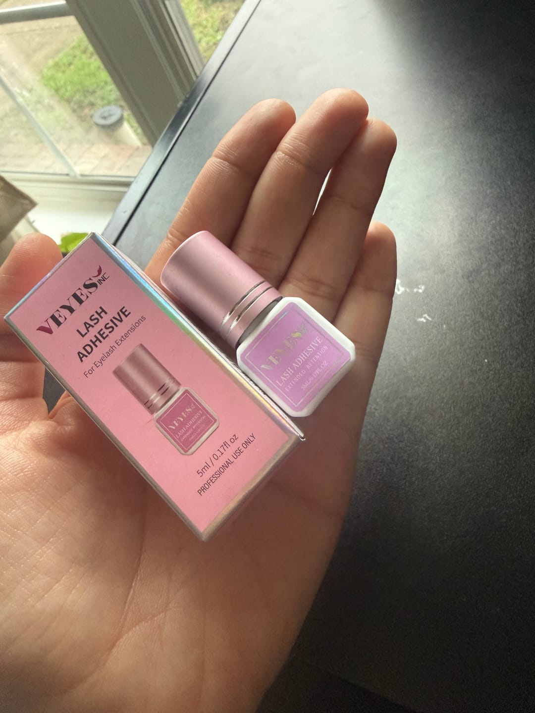 Customer photo review of Volume 5ml - Lash Extension Glue