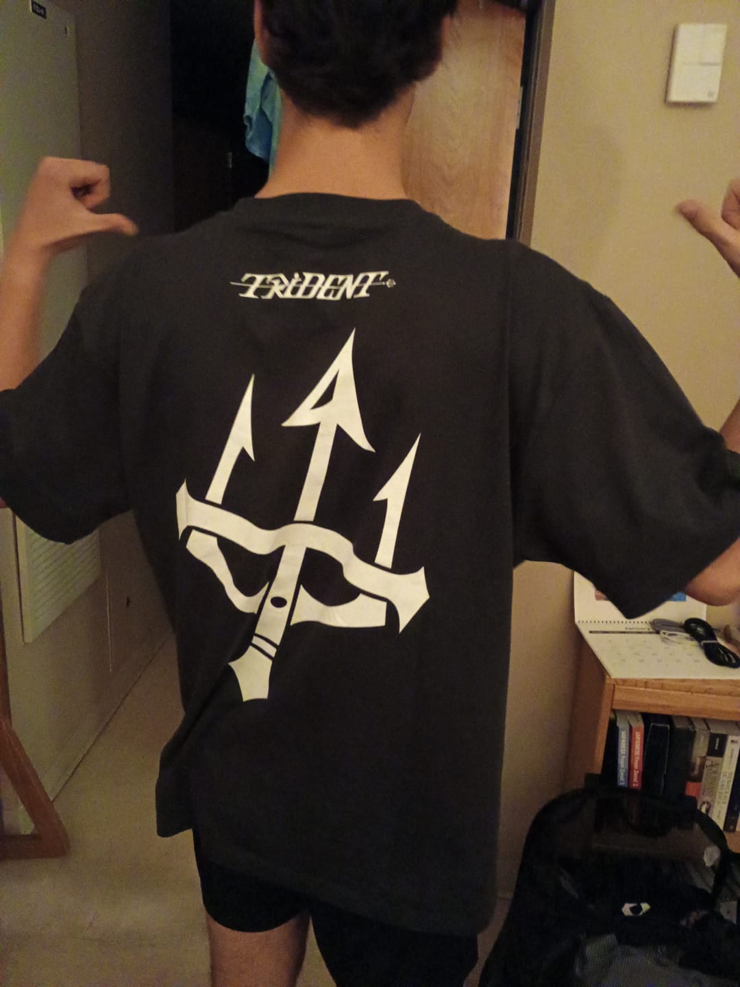 Customer photo review of TRiDENT New Logo Tee (Sumi)