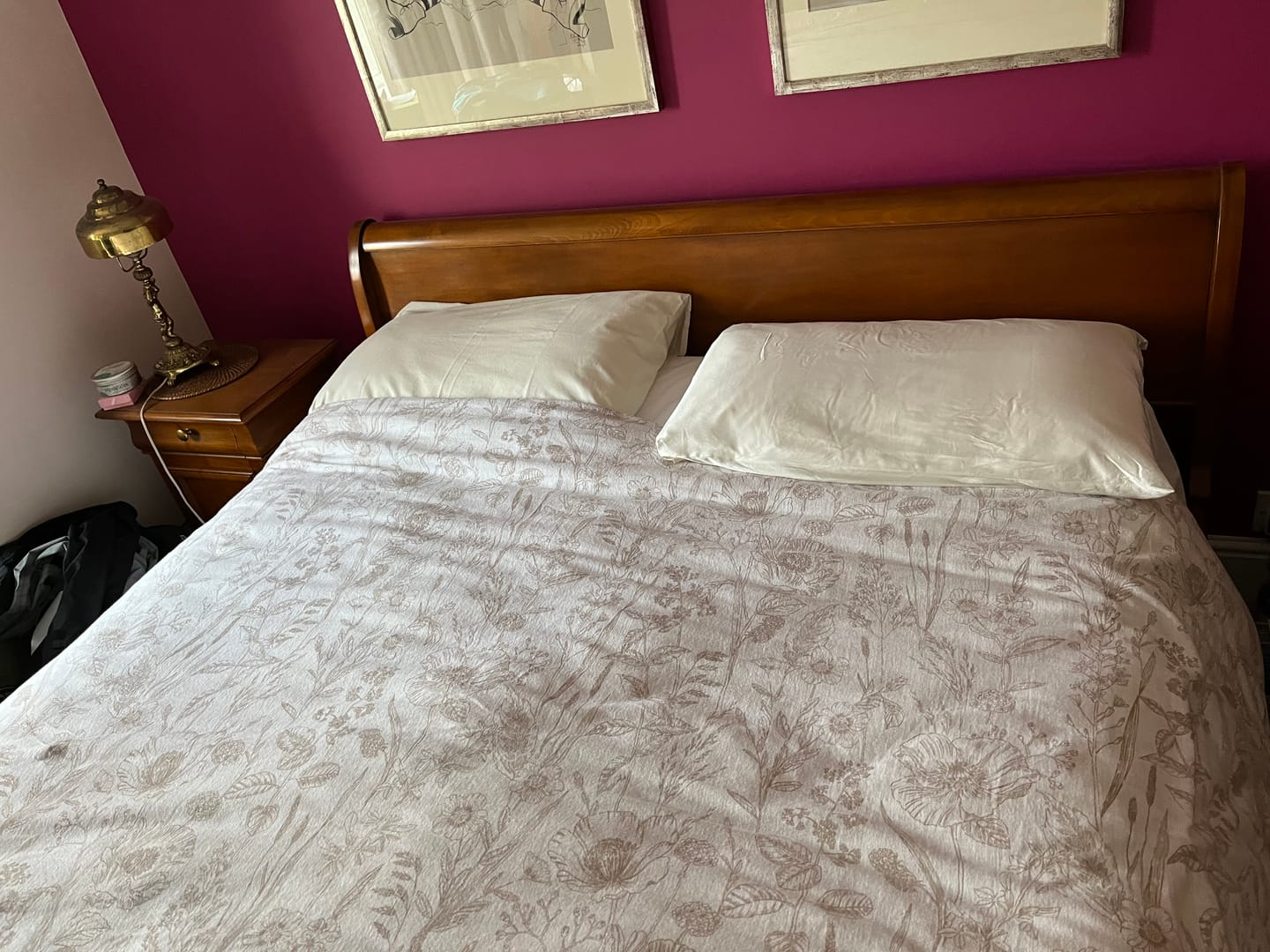 Customer photo review of Ivory Pure Silk Pillowcase