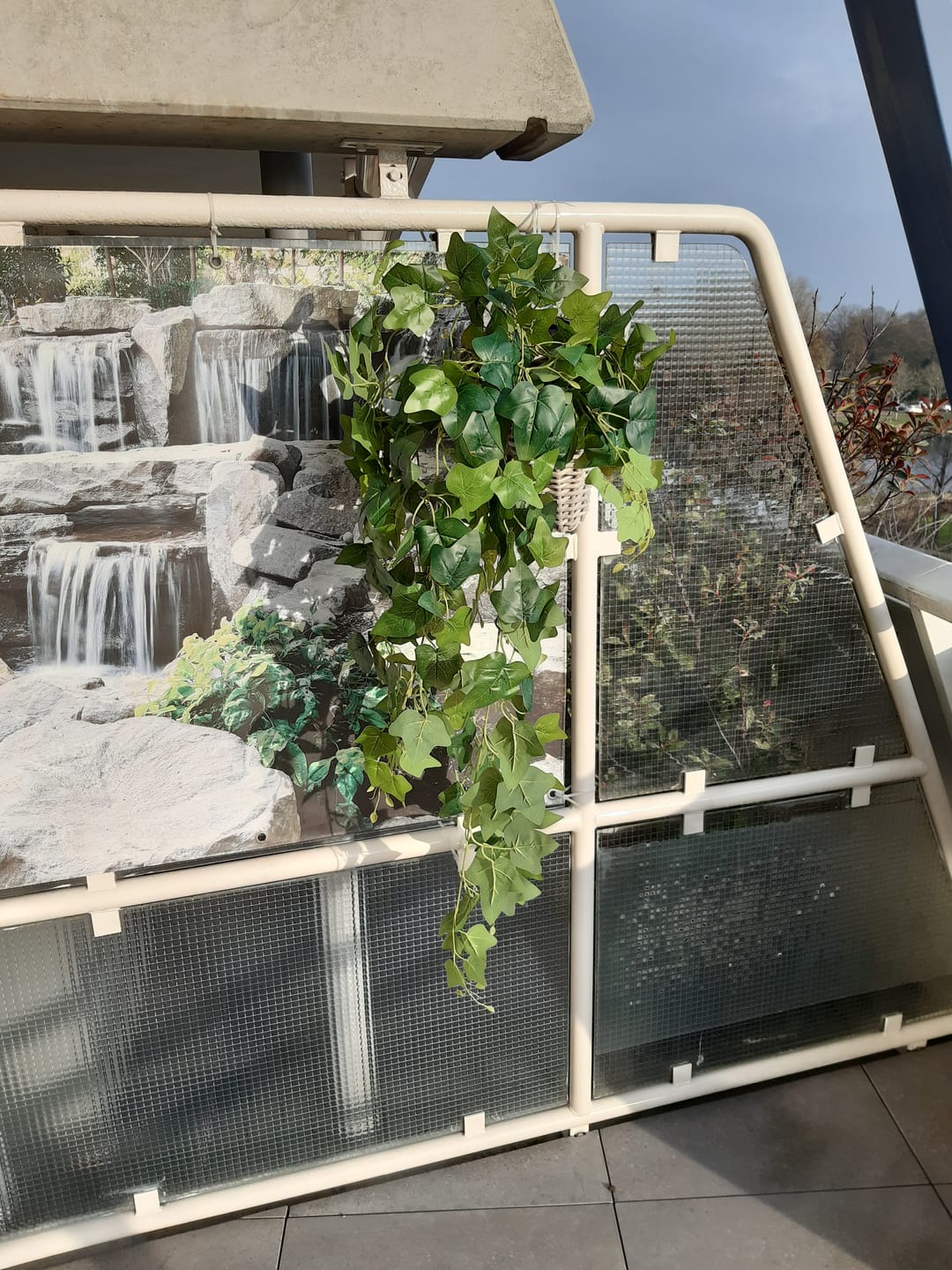 Customer photo review of Hedera Kunst Hangplant 110cm