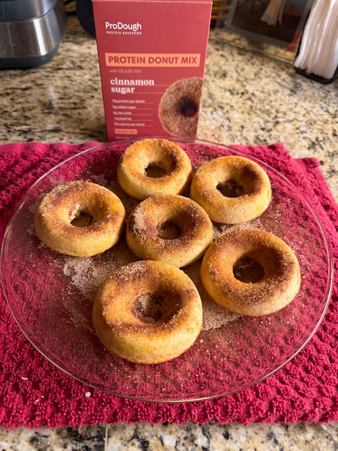 Customer photo review of Standard Flavors Protein Donut Mixes - One Time Purchase