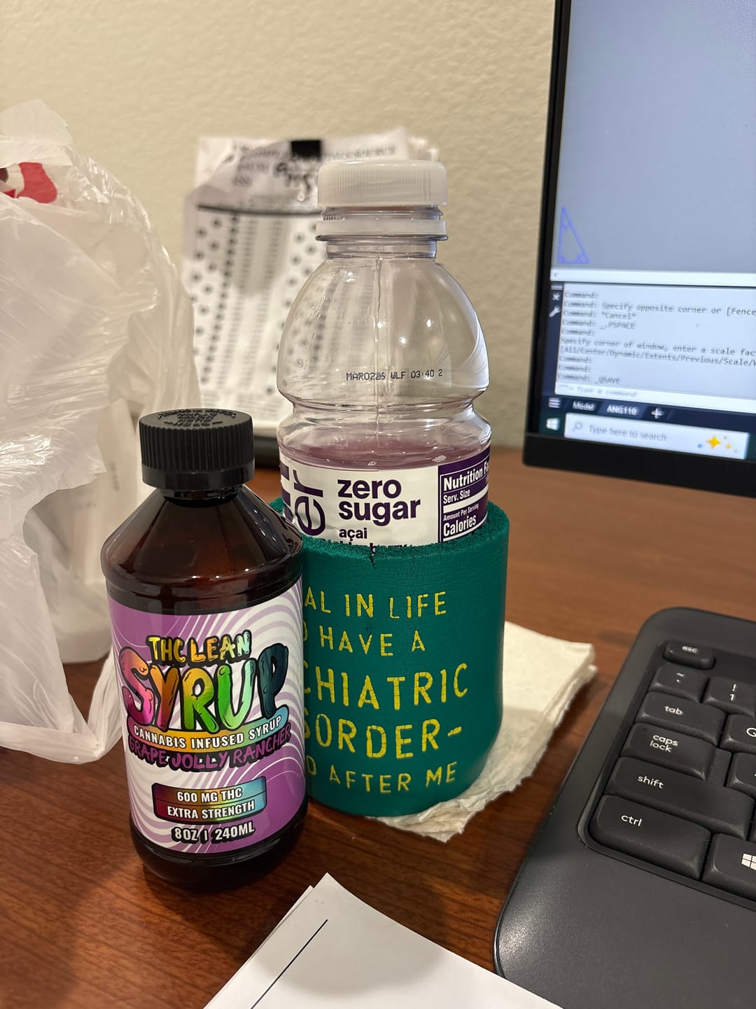 Customer photo review of 600mg THC Syrup
