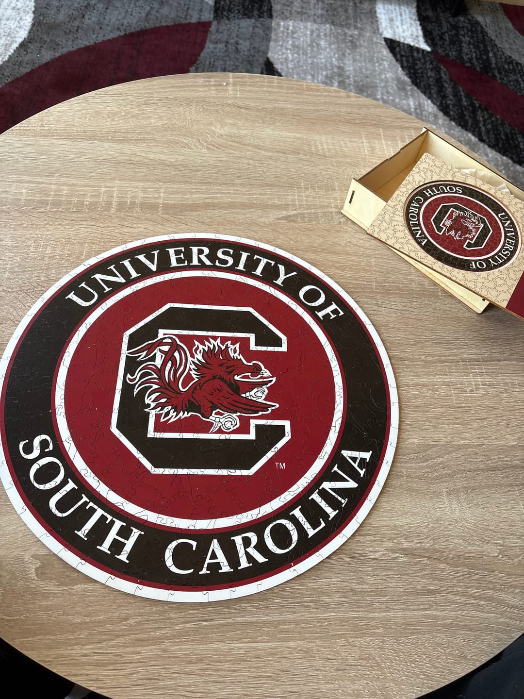 Customer photo review of University of South Carolina - Wooden Puzzle