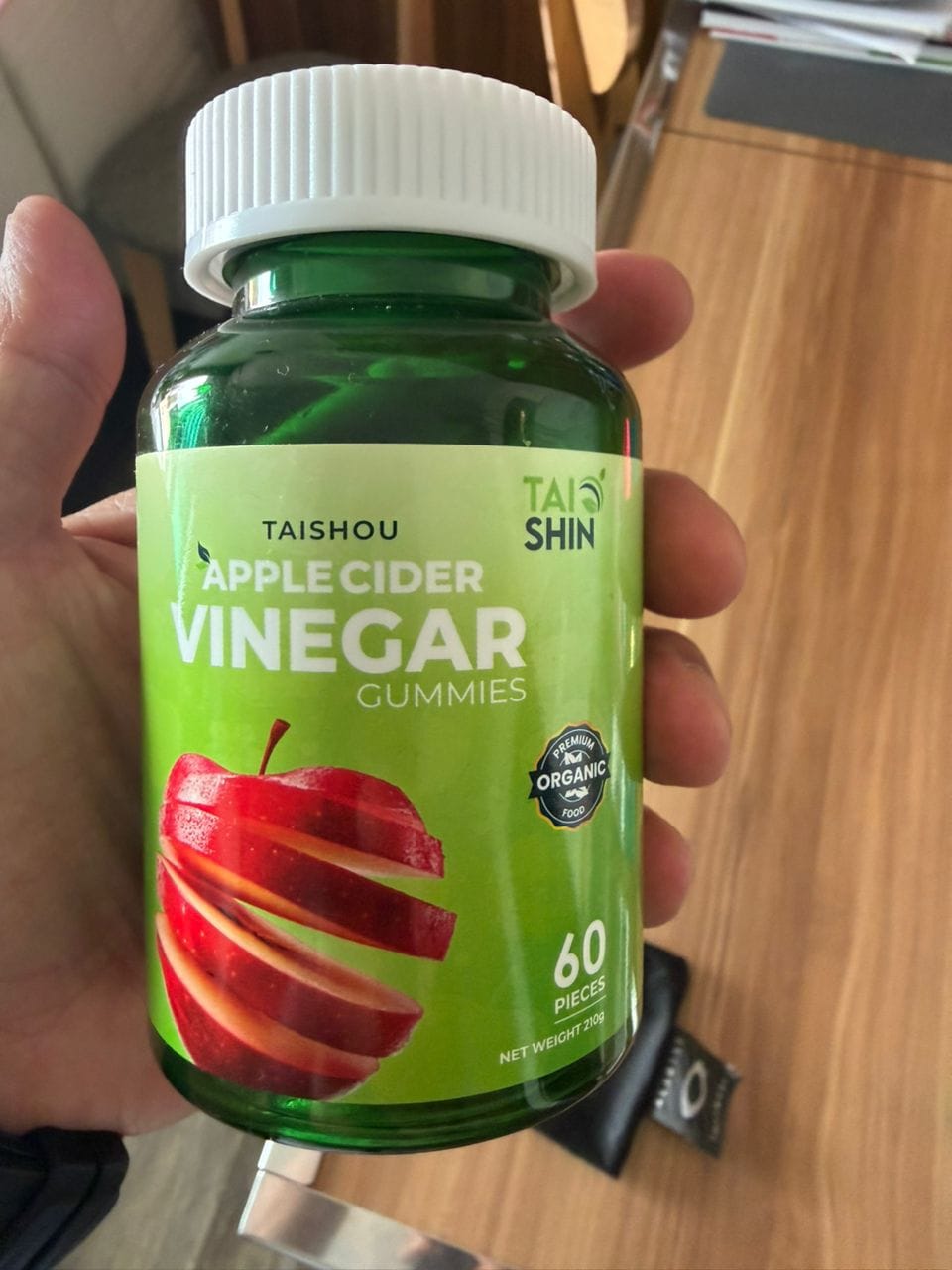 Customer photo review of Taishou Apple Cider Gummies