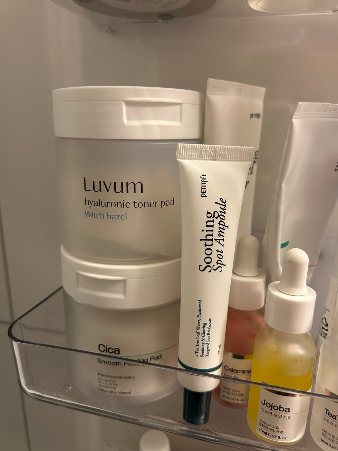 Customer photo review of Luvum Hazel Hyaluronic Moisture Toner Pad (60stk)