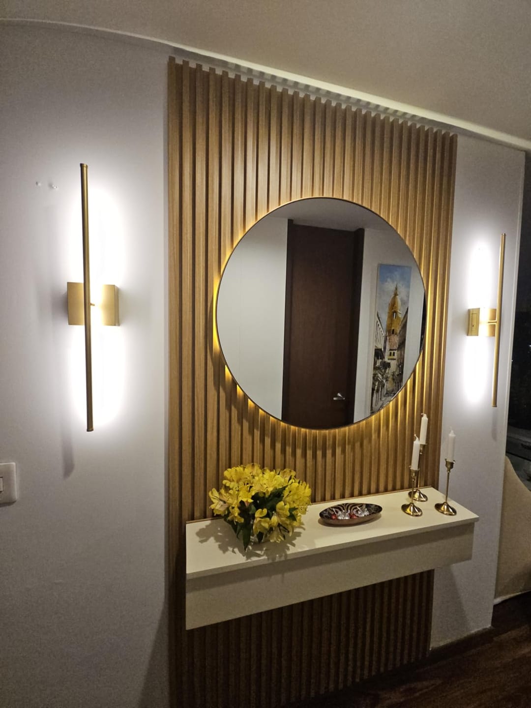 Customer photo review of LumaWall™ Wall sconces Set of 2