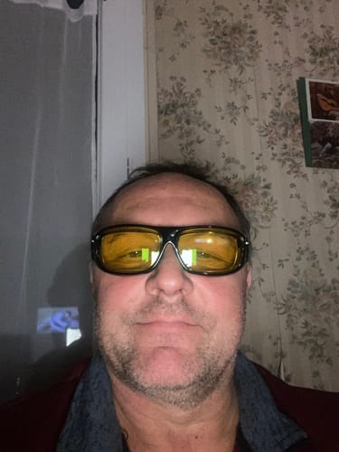 Customer photo review of NoctiOptic™ - Les lunettes qui éclairent votre nuit