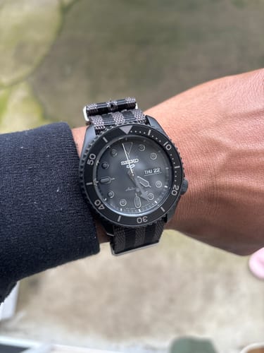 Customer photo review of 007 Bond Nylon Strap- Five Eye