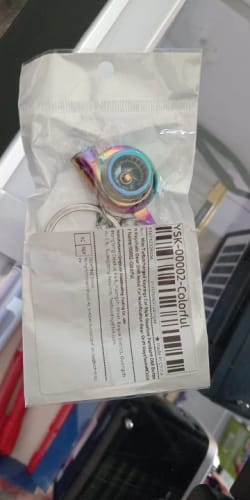 Customer photo review of Mini Turbo Keychains