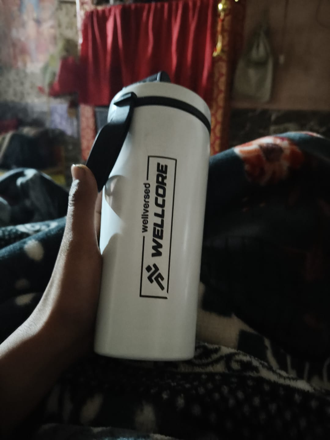 Customer photo review of Wellcore - Micronised Creatine Monohydrate (83 Servings, Fruit Fusion) + Premium Steel Shaker