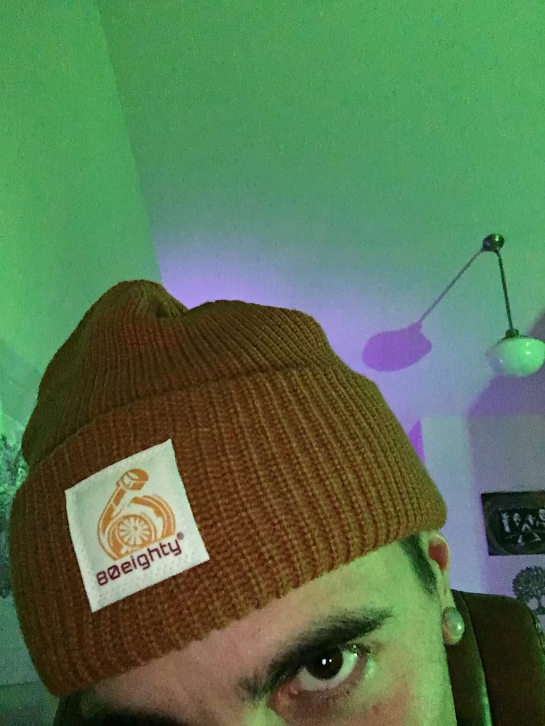 Customer photo review of 80eighty® HeartCars Beanie