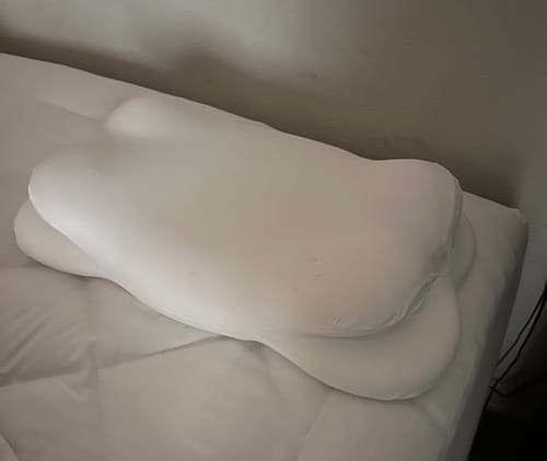 Customer photo review of Cloud Cooling Pillow Case