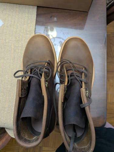 Customer photo review of Fight Boot -luosjiet®boots - Tan oiled Nubuck(German）