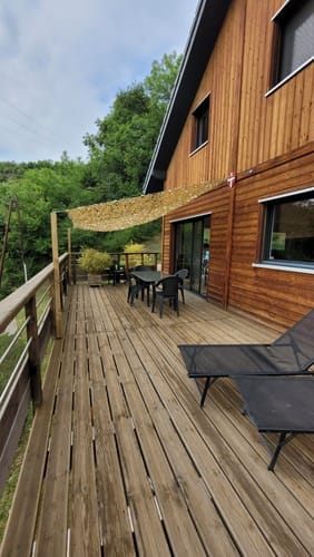 Customer photo review of Tarnnetz mit Stahlseil