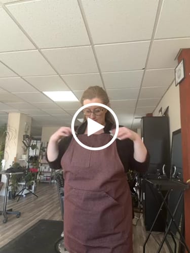Customer video review of Cabernet Apron