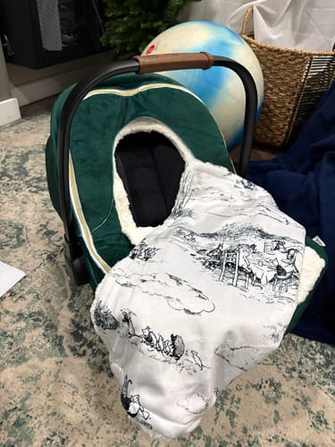 Customer photo review of Winter Cover - Forest Deep Green